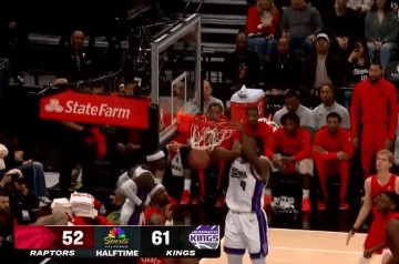 半场战报：威少12分&amp;amp;英格拉姆12分，国王半场61-52领先猛龙